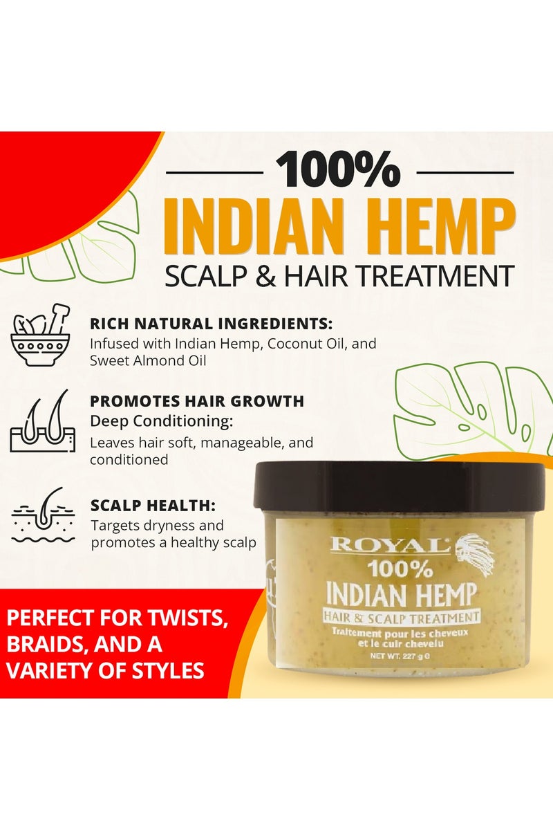Royal 100% Indian Hair & Scalp Treatment 227g - Image 3