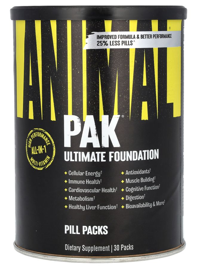 ANIMAL باك® التأسيس النهائي 30 عبوة
