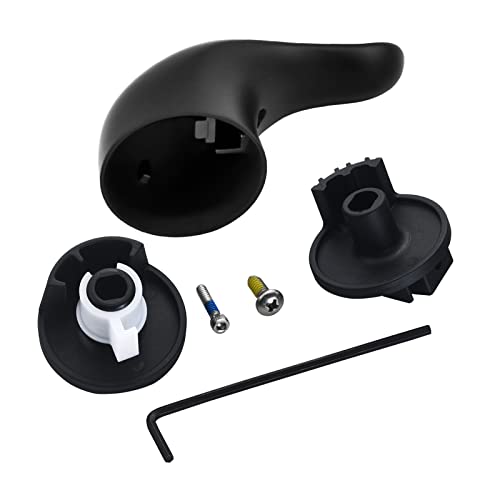 Tearel Replacement (100657) for Moen Lever Shower Handle, Compatible with Moen PosiTemp Valve Systems, Matte Black - Image 5