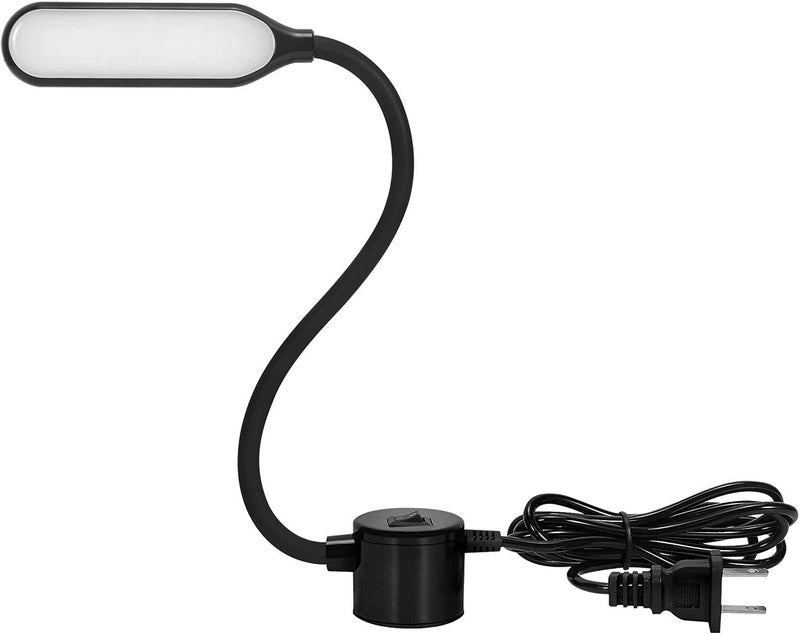 Bilvina Table Lamp with Magnetic Mounting Base Working for Home Study Night Work Black Pack of 1 - Image 1