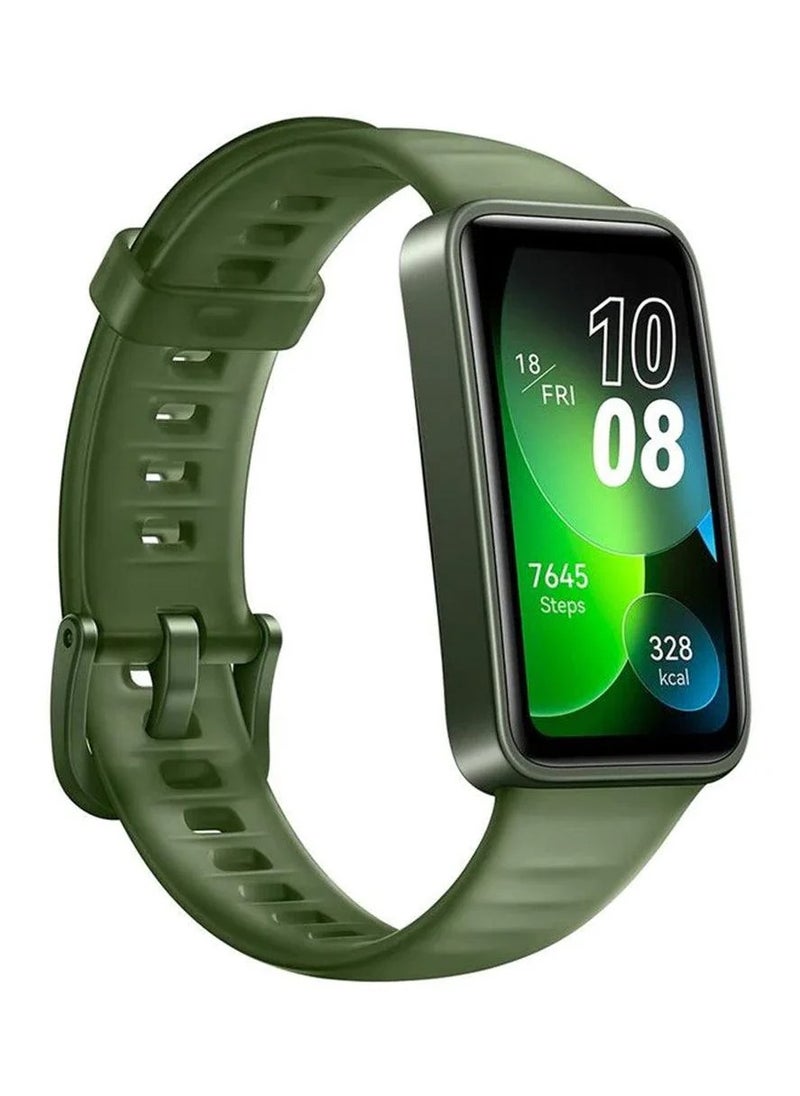 Huawei Band 8 - Green Polymer Body with Green Silicone Strap - pzsku/Z147ED3F0DA3114EF6DCDZ/45/_/1722960425/d540a8ce-2760-4e9e-8a2c-012640d6ecf0