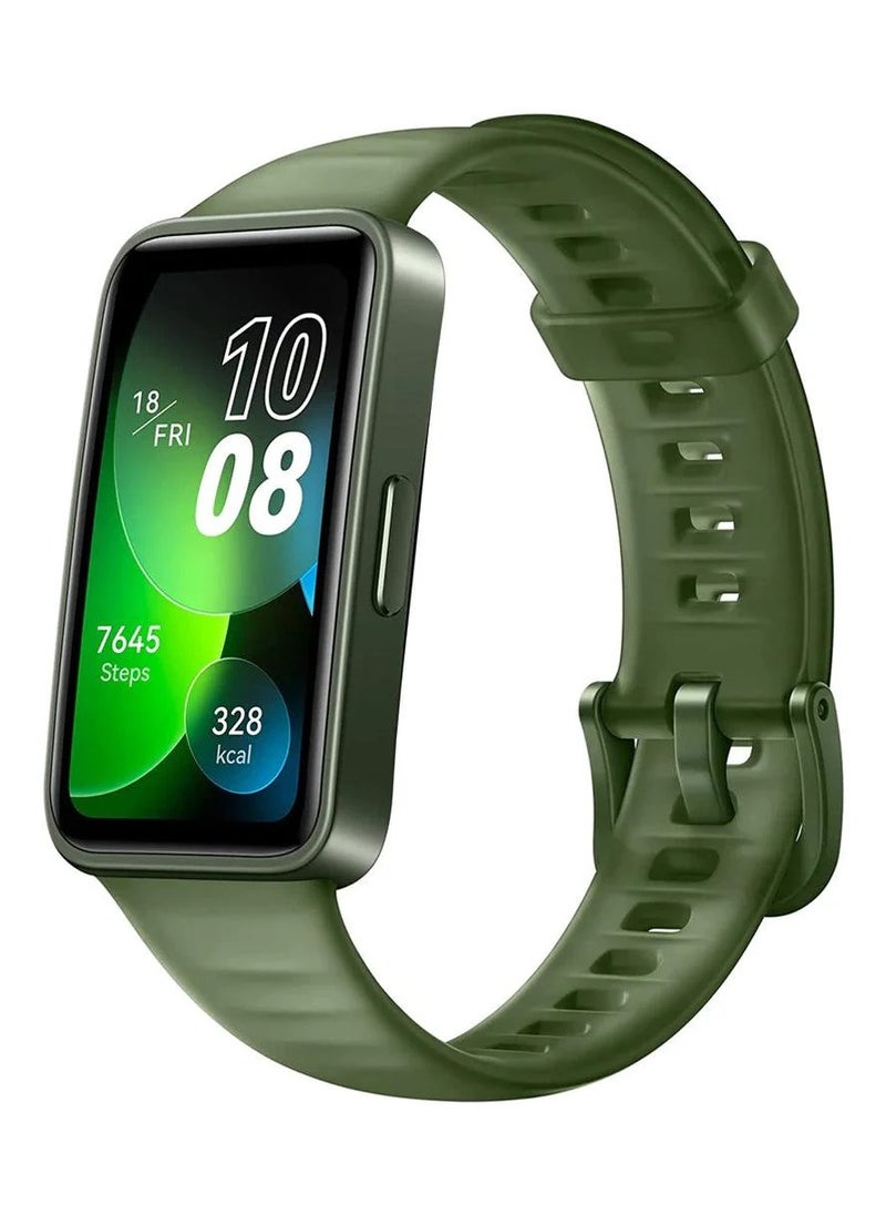 Huawei Band 8 - Green Polymer Body with Green Silicone Strap - pzsku/Z147ED3F0DA3114EF6DCDZ/45/_/1722960446/cededb1b-1e0c-4724-8834-99229b6f4a94