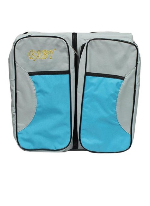 Travel bag and baby cradle at the same time Multi-functional Multi-function baby diaper bag - travel crib. Diaper bag and travel crib