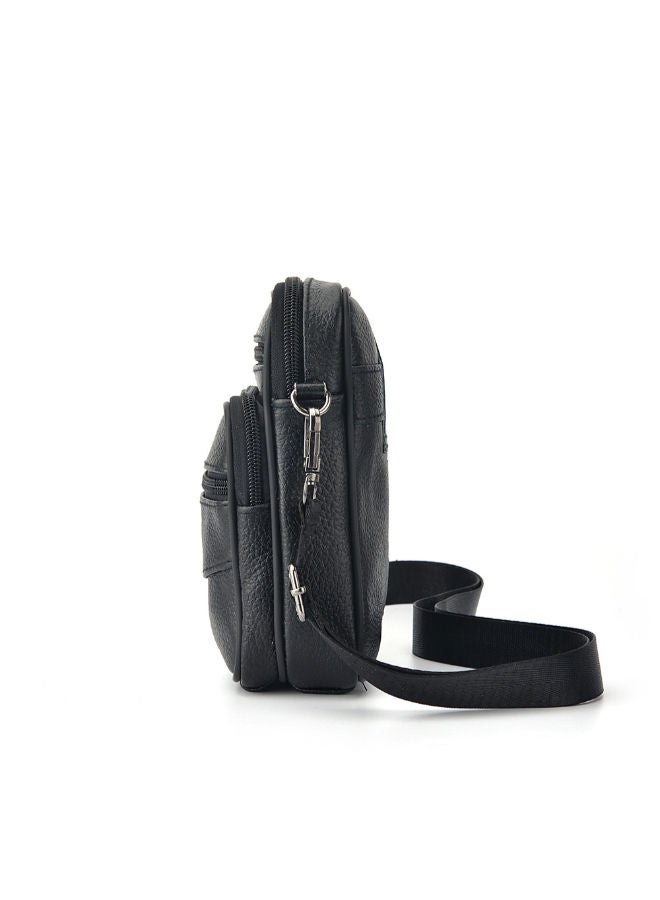 NIBEMINENT Stylish Shoulder Mini Crossbody Bag Black  - Image 4