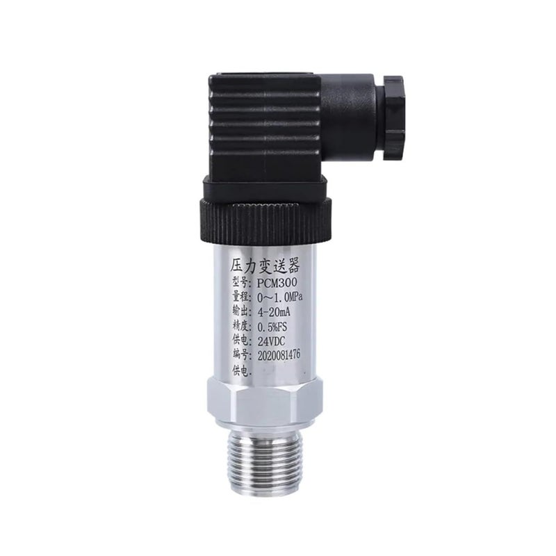 Pressure Transducer Sensor 4 20mA Output 10kPa 1l2 NPT Male M20x1 5mm - Image 1