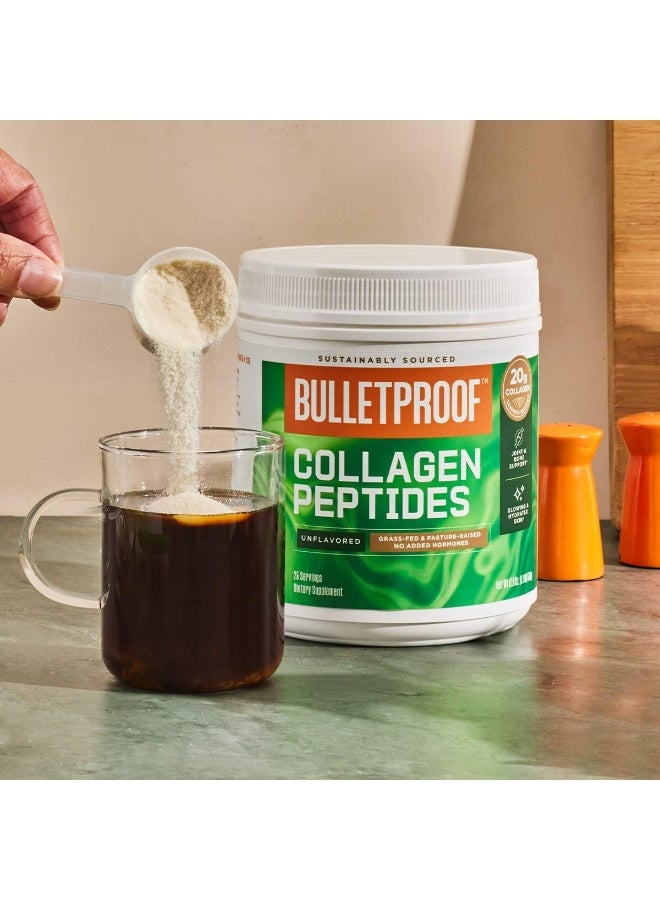 Bulletproof Unflavored Collagen Protein Powder, 18G Protein, 14.3 Oz, Grass Fed Collagen Peptides And Amino Acids For Healthy Skin, Bones And Joints - Image 3