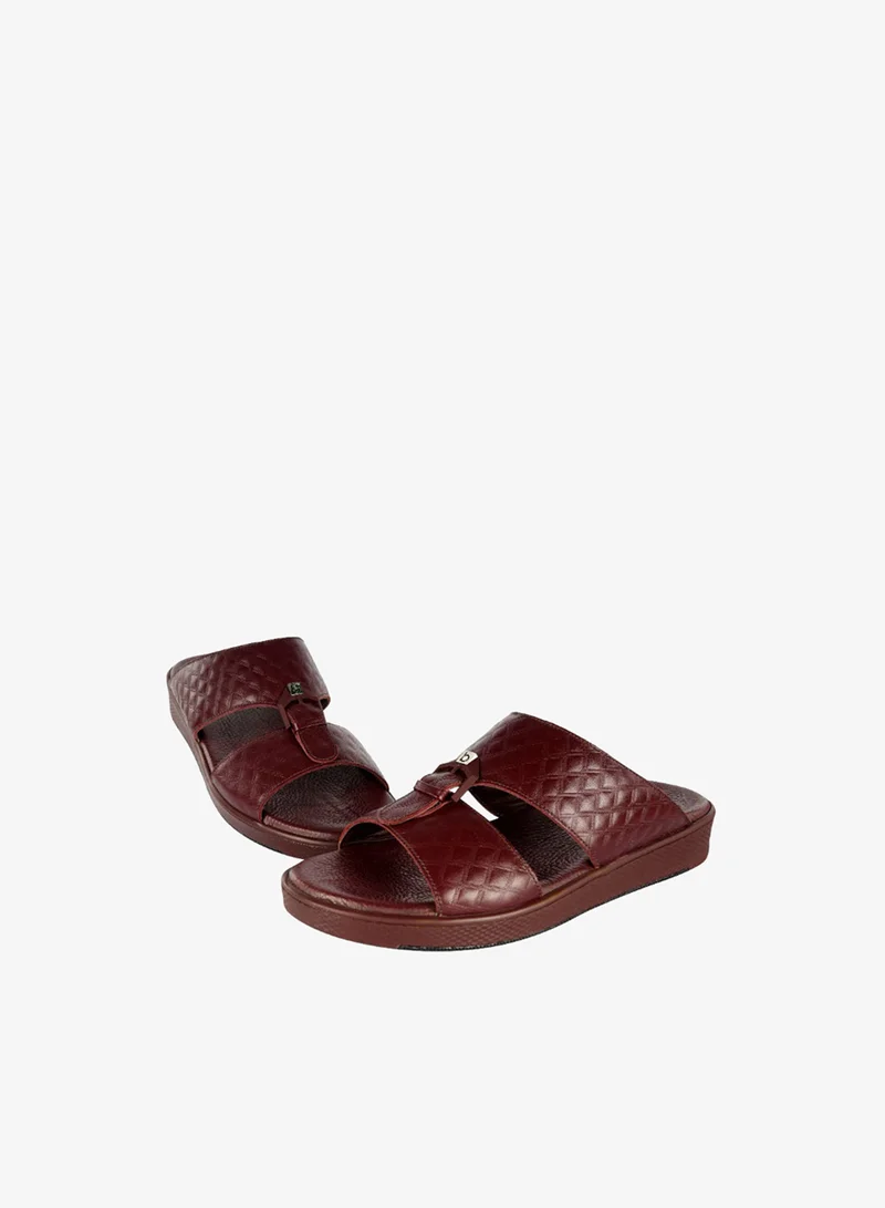 barjeel uno Barjeel Uno Boys Elegant Arabic Sandals BB09  Oxblood