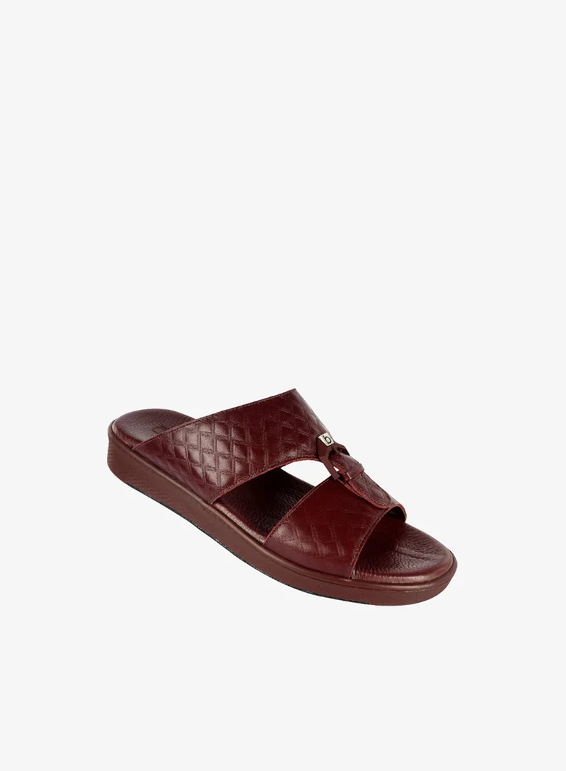 barjeel uno Barjeel Uno Boys Elegant Arabic Sandals BB09  Oxblood