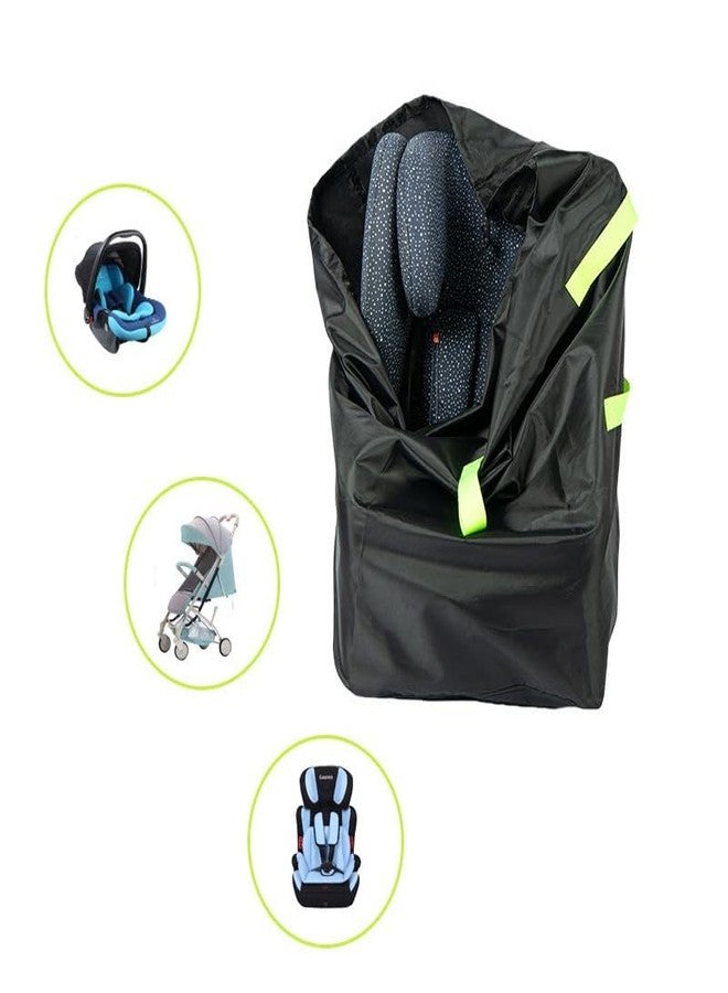 Takelablaze Car Seat Travel Bag for Airplane Water Resistant Gate Check Bag with Adjustable Carry Straps for Convertible Car Seats, Infant carriers & Booster Seats - Image 5