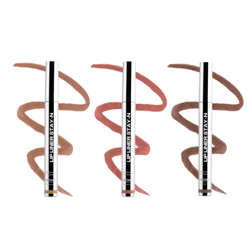 Sacheu Lip Liner StayN Peel Off Lip Stain  Long Lasting Matte Lip Tattoo Transfer Proof Lipstain Infused with Hyaluronic Acid  Vitamin E for All Skin Types  Vegan  CrueltyFree Core Bundle