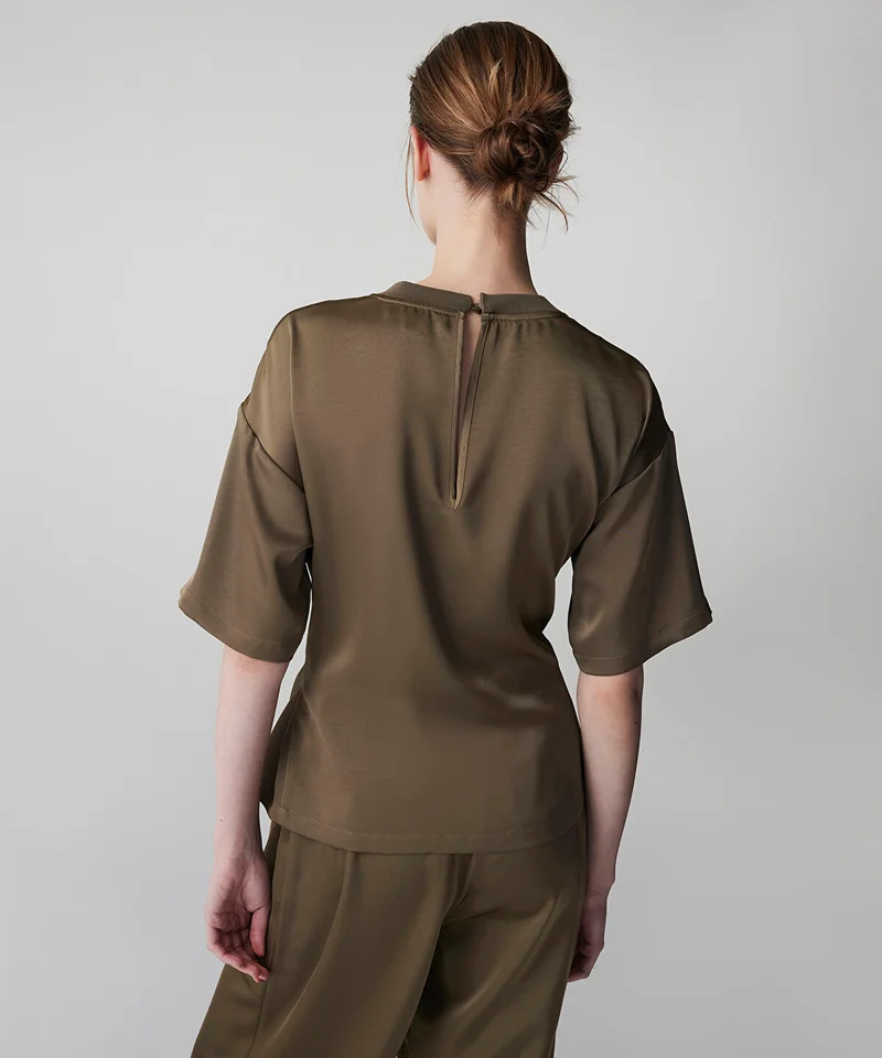 Ipekyol  Belted Satin Blouse for Women | Best Price UAE