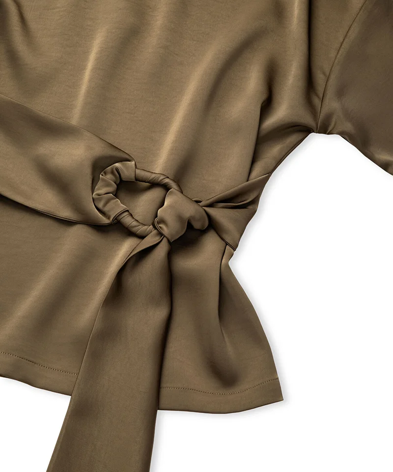 Ipekyol  Belted Satin Blouse for Women | Best Price UAE