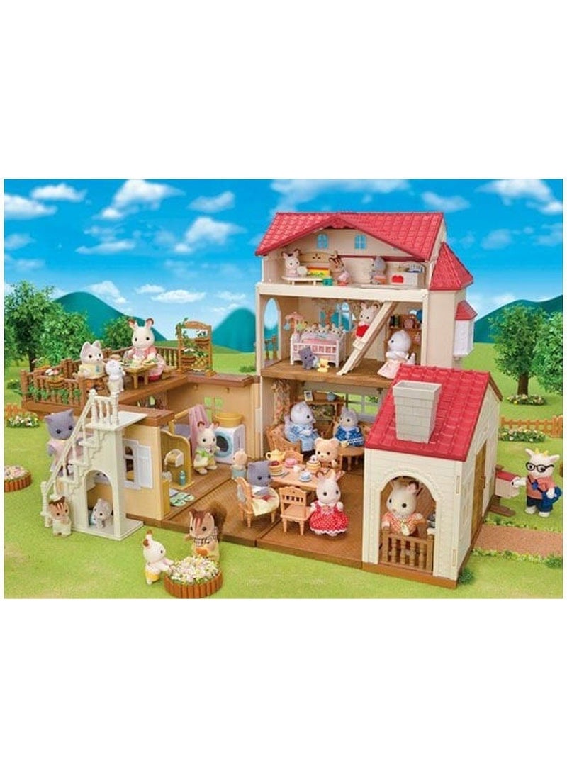 Epoch - 5708 Sylvanian Families Lighted Townhouse (with Secret Playroom) Ages +3 - Image 1