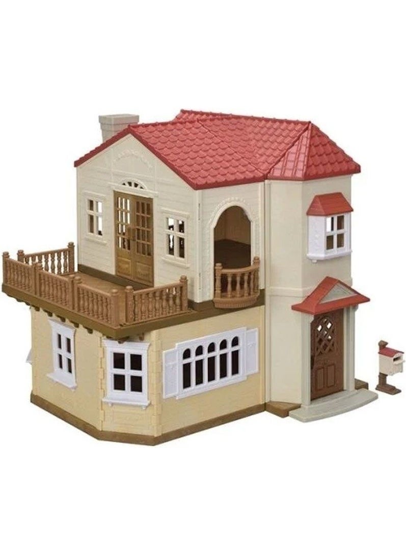 Epoch - 5708 Sylvanian Families Lighted Townhouse (with Secret Playroom) Ages +3 - Image 1