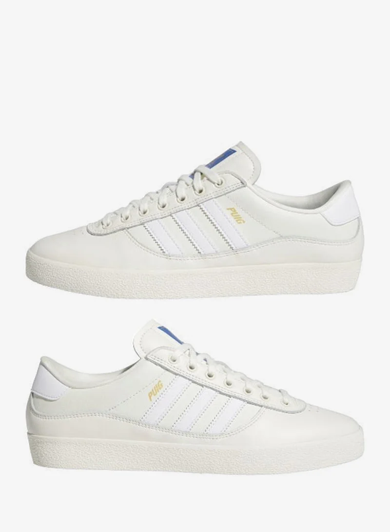 adidas أديداس بويج اندور كاجوال أبيض للرجال مقاس 13.5