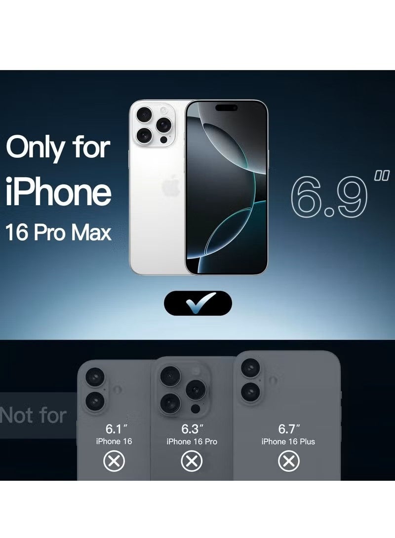 عام Liquid Silicone Case for iPhone 16 Pro Max - Soft Touch, Shockproof, Anti-Scratch Protective Phone Cover with Microfiber Lining - Full-Body Protection - Image 2