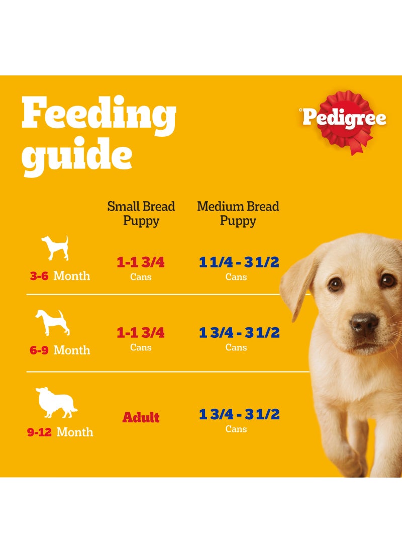 Pedigree Wet Dog Food for Puppies - Chicken & Vegetables 400g - Image 5