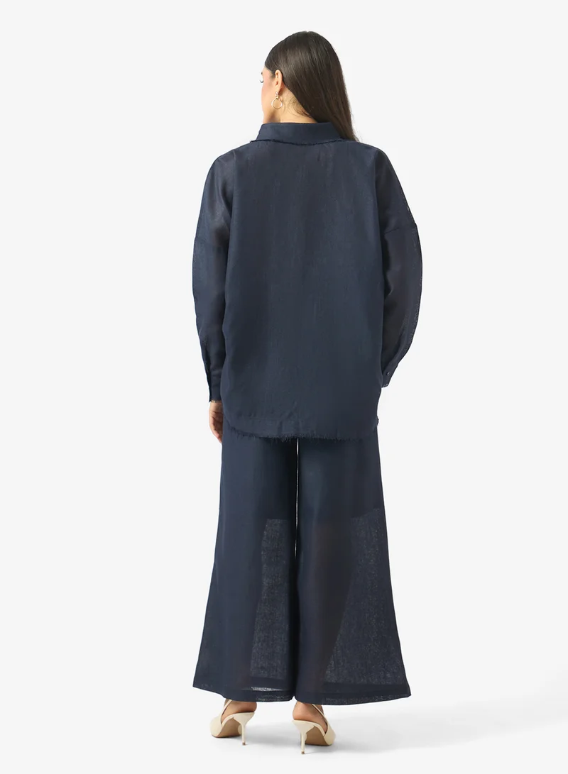 جولدن ابل Collared Neck 2 Piece Set