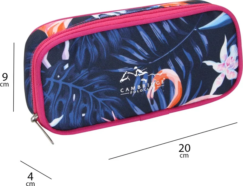 كامبريدج بولو كلوب Pencil Bag PLKLK40038 204 Flamingo