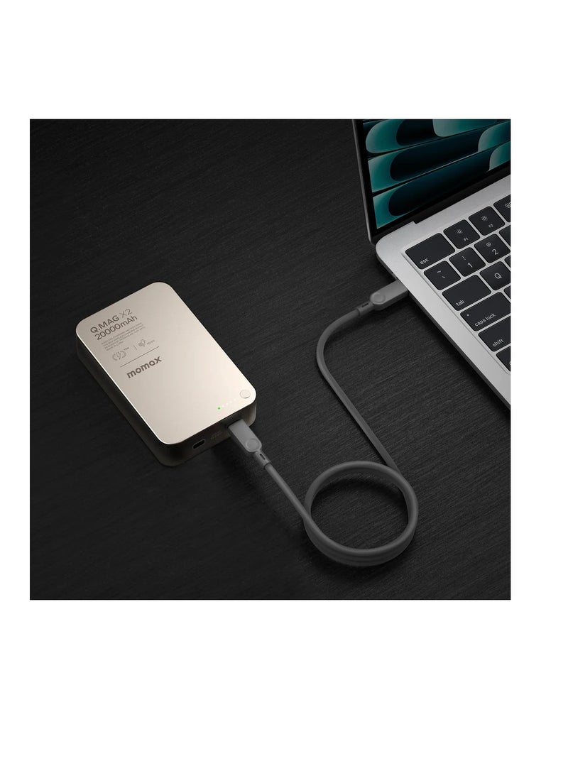 Momax - Q.Mag X2 Magnetic Wireless Power Bank 20000mAh - Gen 2 - Image 1