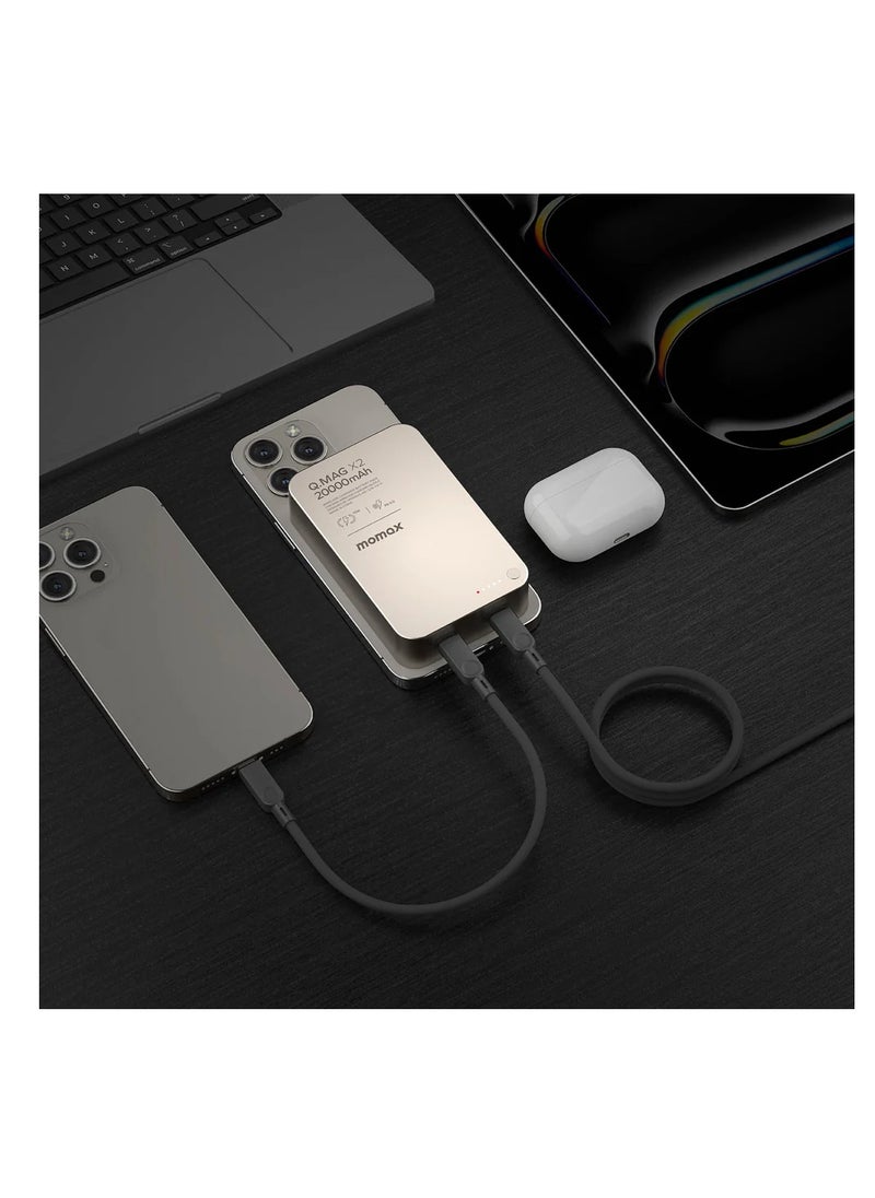 Momax - Q.Mag X2 Magnetic Wireless Power Bank 20000mAh - Gen 2 - Image 1