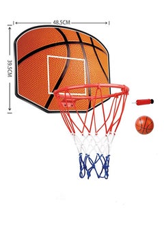 EASY FUTURE Kids Mini Basketball Backboard Home Basketball Rack Indoor Hoop Wall-mounted Backboard  - Image 2