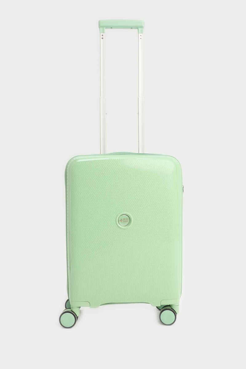 DeFacto Green Unisex Unisex Hard Cover Small Size Suitcase Casual - Image 1