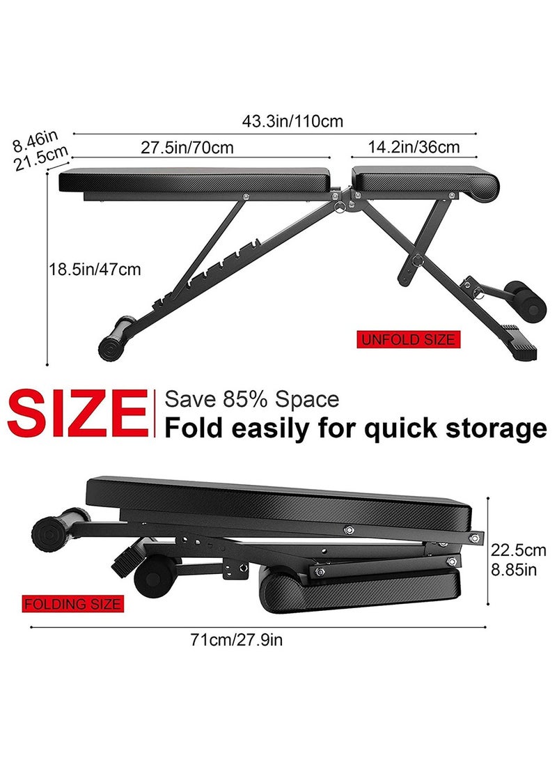 مقعد تمارين رياضية احترافي متعدد الاوضاع - Image 5