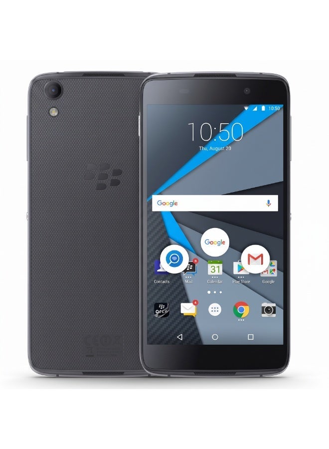 بلاك بيري هاتف ذكي بلاك بيري DTEK50 STH100-1، سعة تخزين 16 جيجابايت، 3 جيجابايت رام، أسود - Image 1