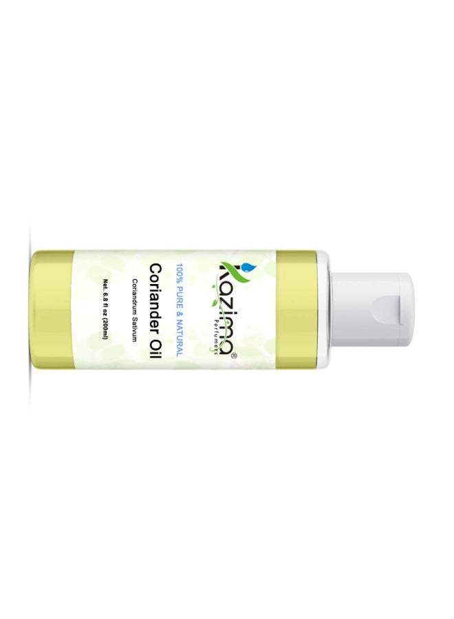 KAZIMA Coriander Essential Oil - 100% Pure Natural & Undiluted For Skin care & Hair care (200ml) - Image 2