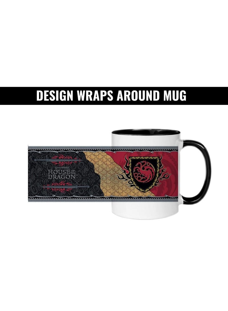 MEC Game Of Thrones House Of Dragon Printed Coffee Mug 325 Ml - Image 3