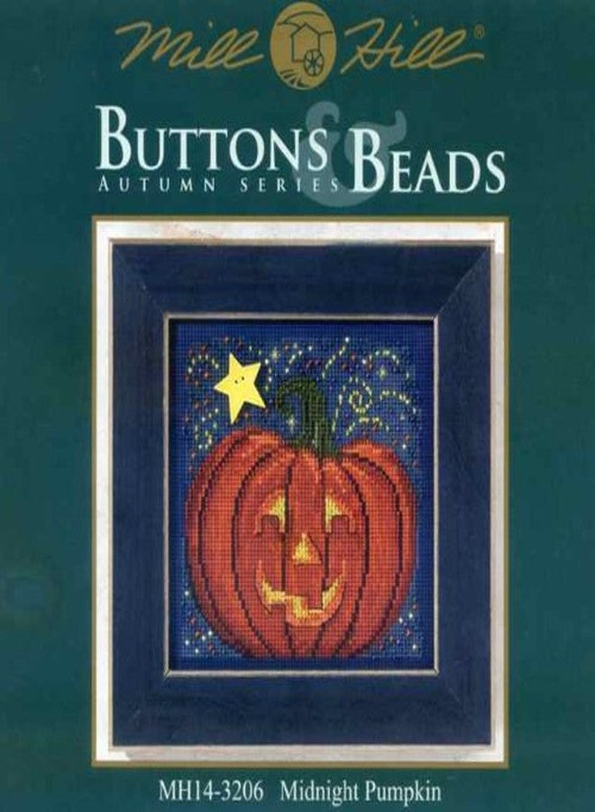 Mill Hill Midnight Pumpkin - Beaded Cross Stitch Kit MH143206 - Buttons & Beads 2013 Autumn - Image 3