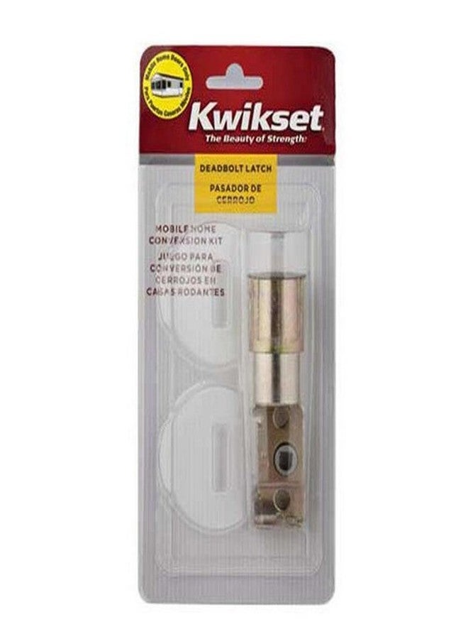 كويكسيت طقم تحويل قفل الباب الخارجي للمنازل المتنقلة Kwikset 12077 CP DB RFL CNV - Image 1