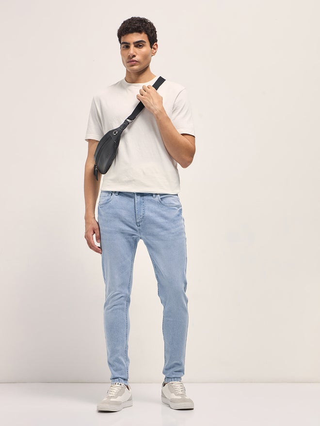 The Bear House Men Mid Rise Skinny Fit Jeans - Image 1