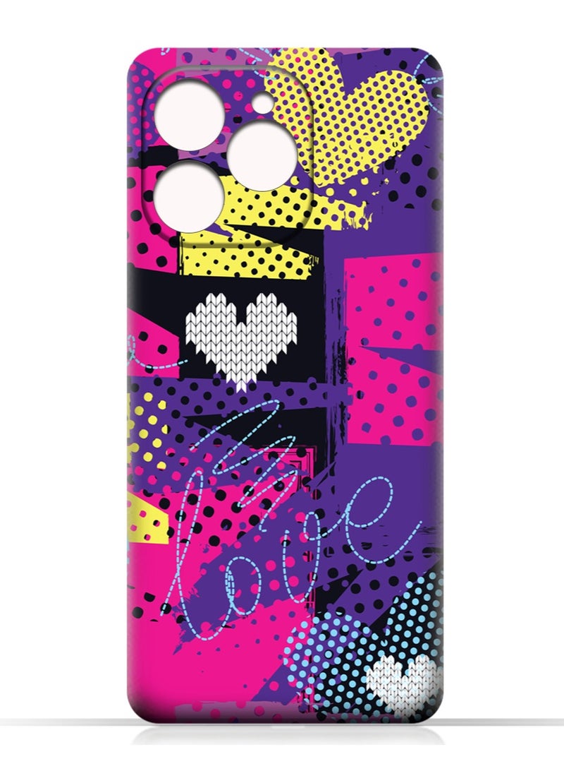 إيه إم سي ديزاين غطاء حماية بطبعة هاتف تكنو سبارك 20 برو - Image 2