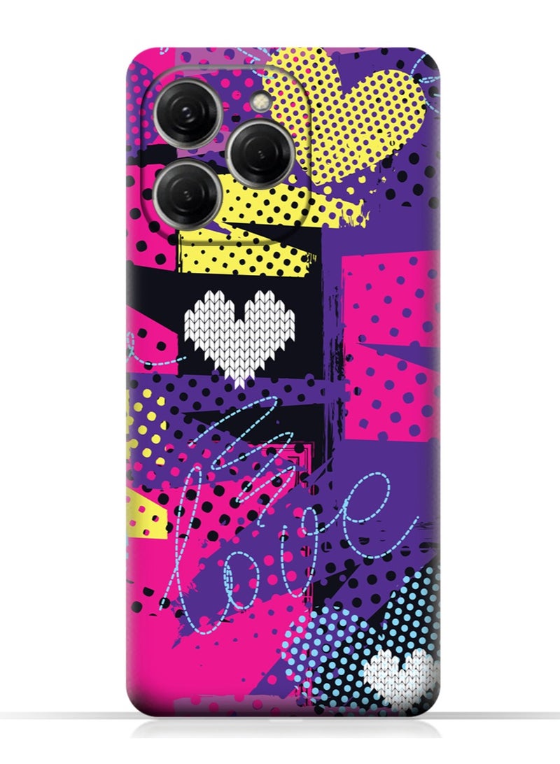 إيه إم سي ديزاين غطاء حماية بطبعة هاتف تكنو سبارك 20 برو - Image 1