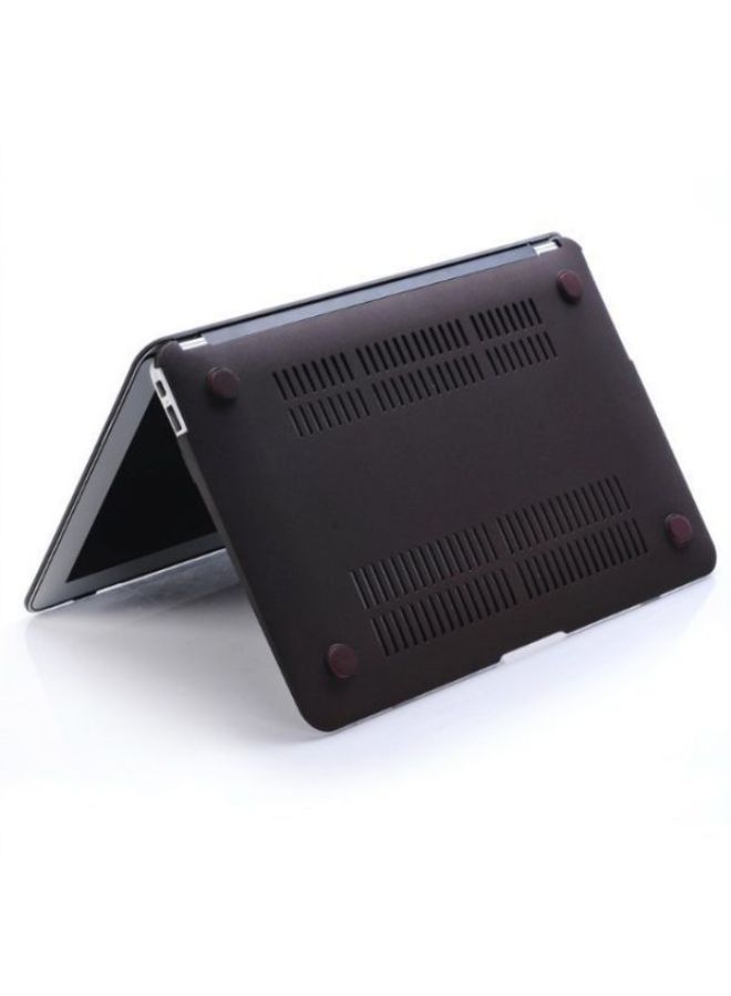 NIBEMINENT Matte Case Cover For Apple MacBook Air 13 Black - Image 2