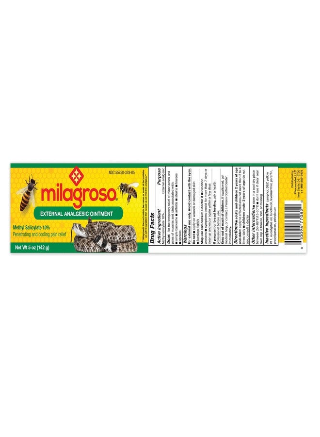 MILAGROSO - external analgesic Ointment, White - Image 4