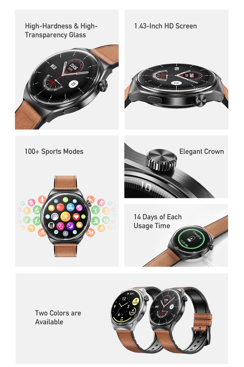 General GW27 Smartwatch Brown - Image 2