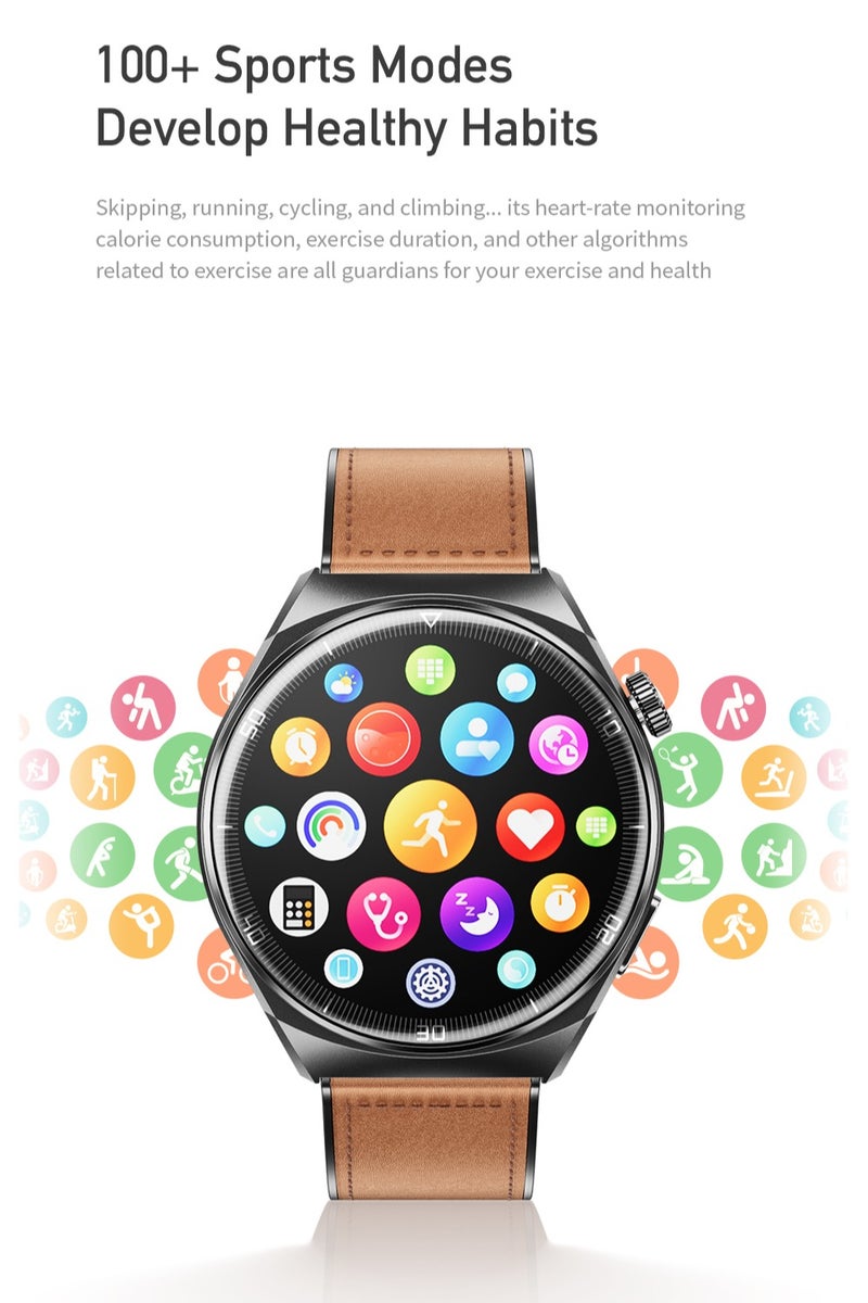 General GW27 Smartwatch Brown - Image 5