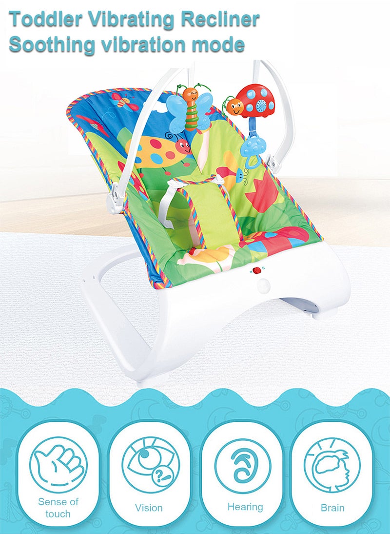 MaBaby - Vibration Baby Rocking Chair. Baby Rockers With Music, Lightweight Baby Swing, Can Lie And Sit - Image 1