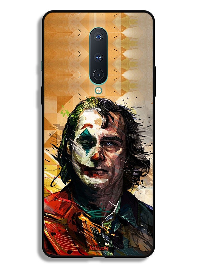 Tolwak OnePlus 8 Protective Case Cover Joker Paint Art - Image 2
