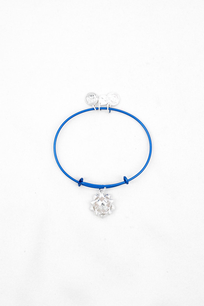 ALEX AND ANI Women Mini Brights Bow Bracelet, Blue  - Image 2