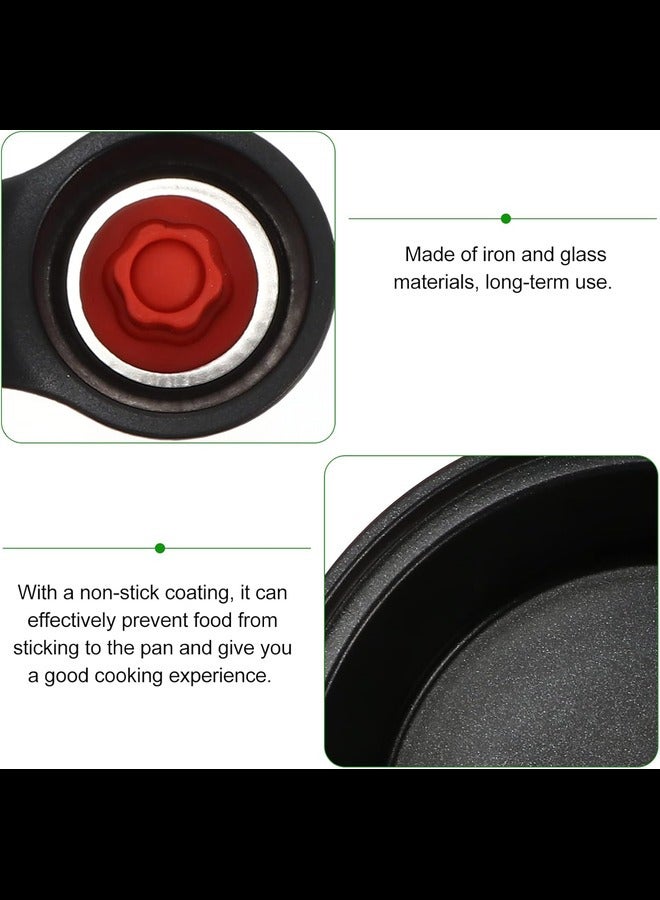 1 Pc Pressure Cooker Non-stick Iron Pot Non-stick Stew Item Induction Cooker Iron Stew Pot Non-stick Pressure Cookware Non-stick Pressure Pot Induction Cooker Iron Pot  - Image 4