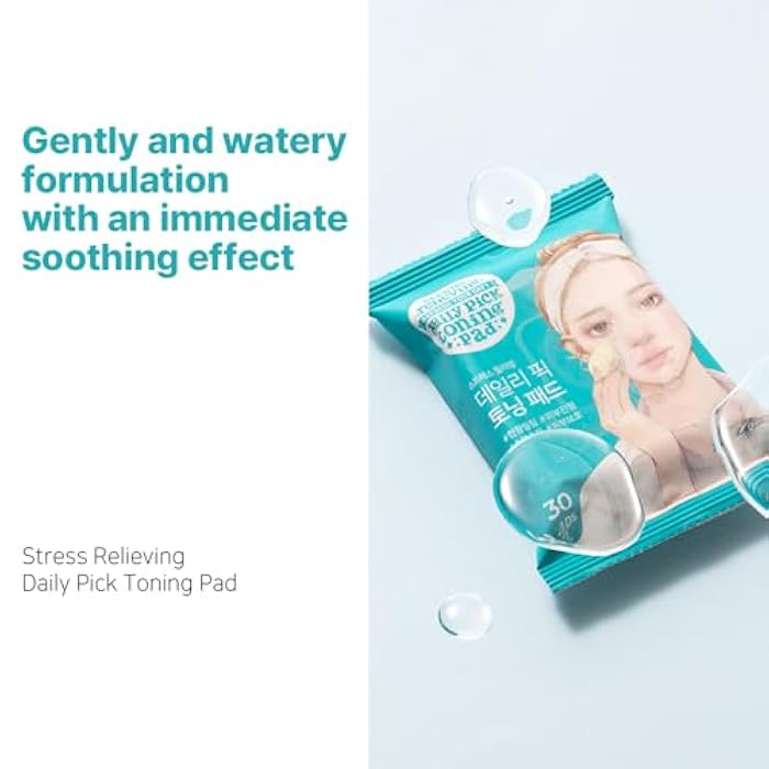 Ariul Stress Relieving Daily Pick Toning Pads – Hydrating & Soothing, Gentle Exfoliation, Dual-Sided Vegan Fabric, Large Size, 50% Cica Extract, Korean Skin Care, 30 Counts x 3 Packs - Image 3