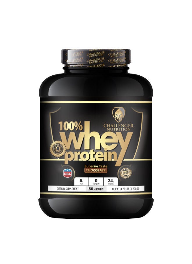 CHALLENGER NUTRITION Whey Protein Chocolate 1.7 Kg  - Image 1