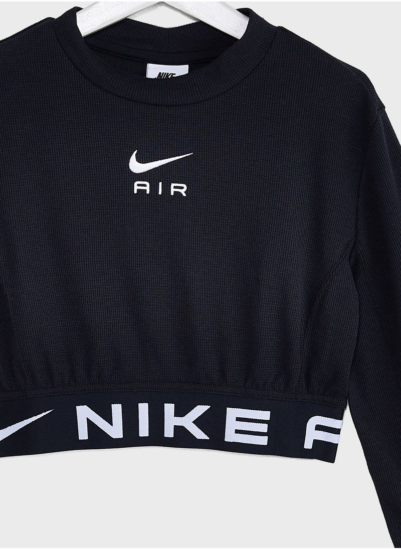 Nike - Air Mixed Material T-Shirt - Image 1
