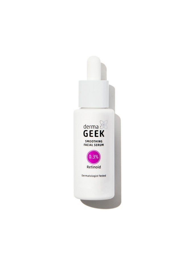 DERMA GEEK Smoothing Facial Serum 0.3% Retinoid For Fine Lines And Wrinkles - Image 2