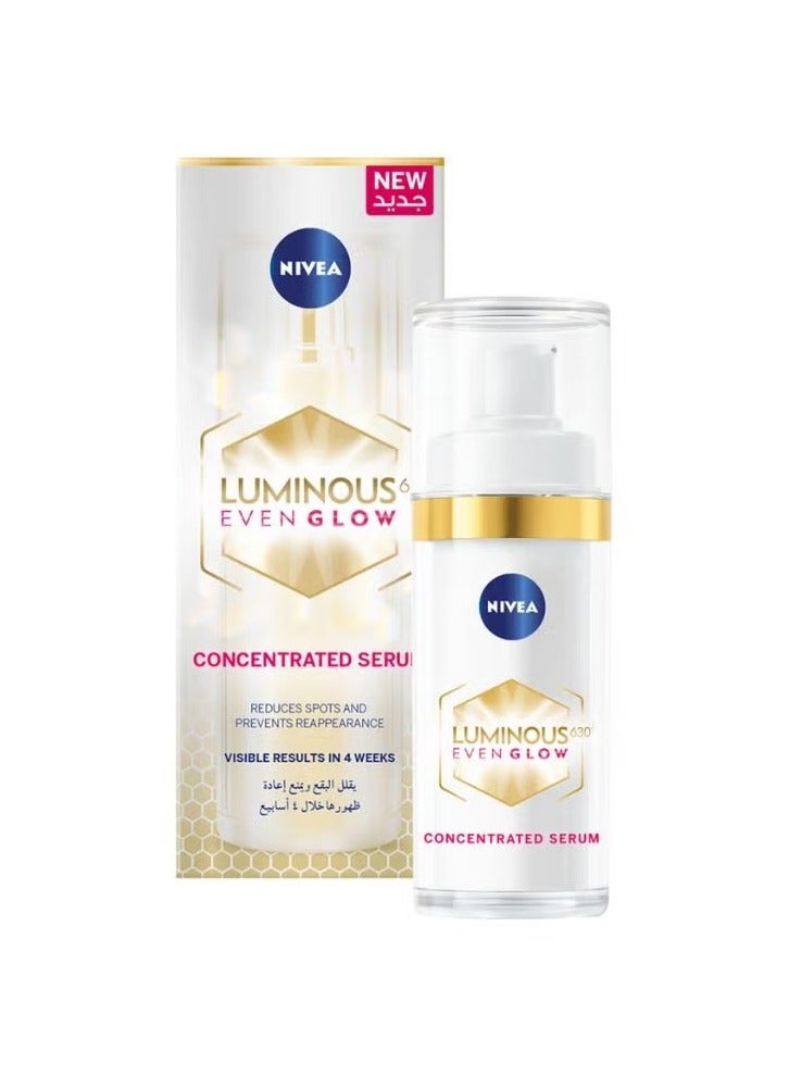 نيفيا مصل الوجه المركز Luminous630 Even Glow حماية من البقع الداكنة شفاف 30 مل شفاف 30ملليلتر - Image 1