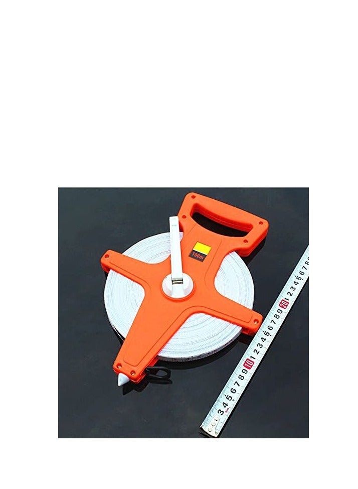 Beauenty Open Reel Fiberglass Tape Measure, Open Reel Dual Sided Fiberglass Tape Measure for Engineer - Image 5